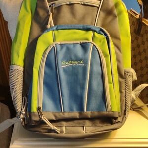 Extreme Vintage Blue and Gray Backpack